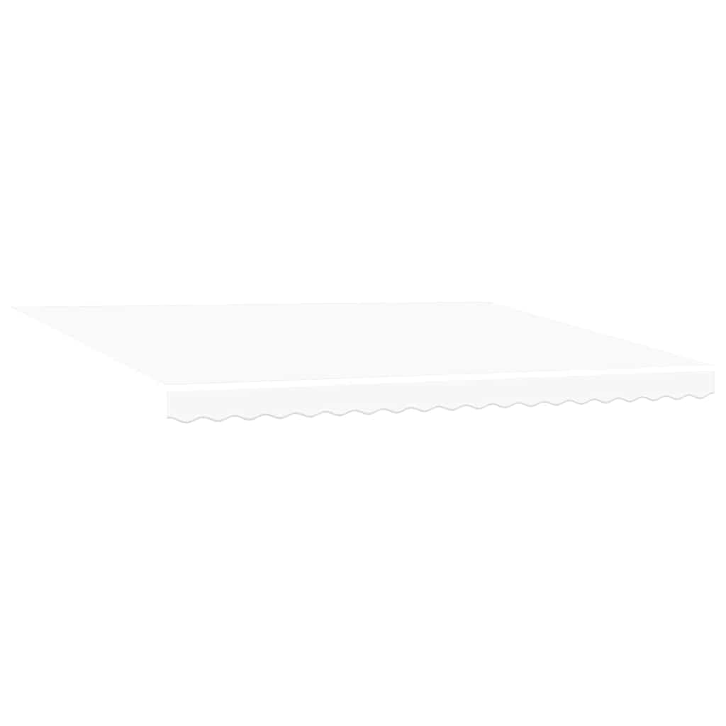 Náhradní látka na markýzu Bílá 450 × 350 cm plátno