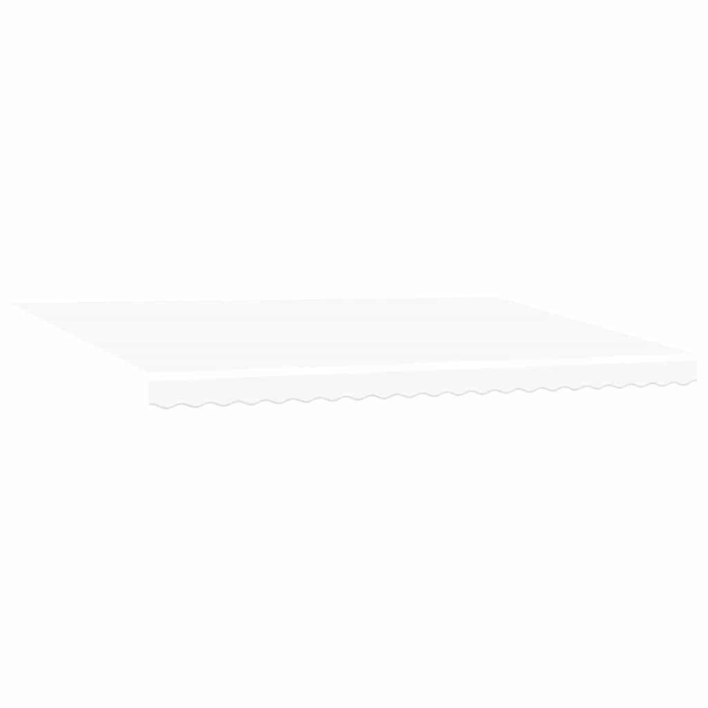 Náhradní látka na markýzu Bílá 500 × 350 cm plátno