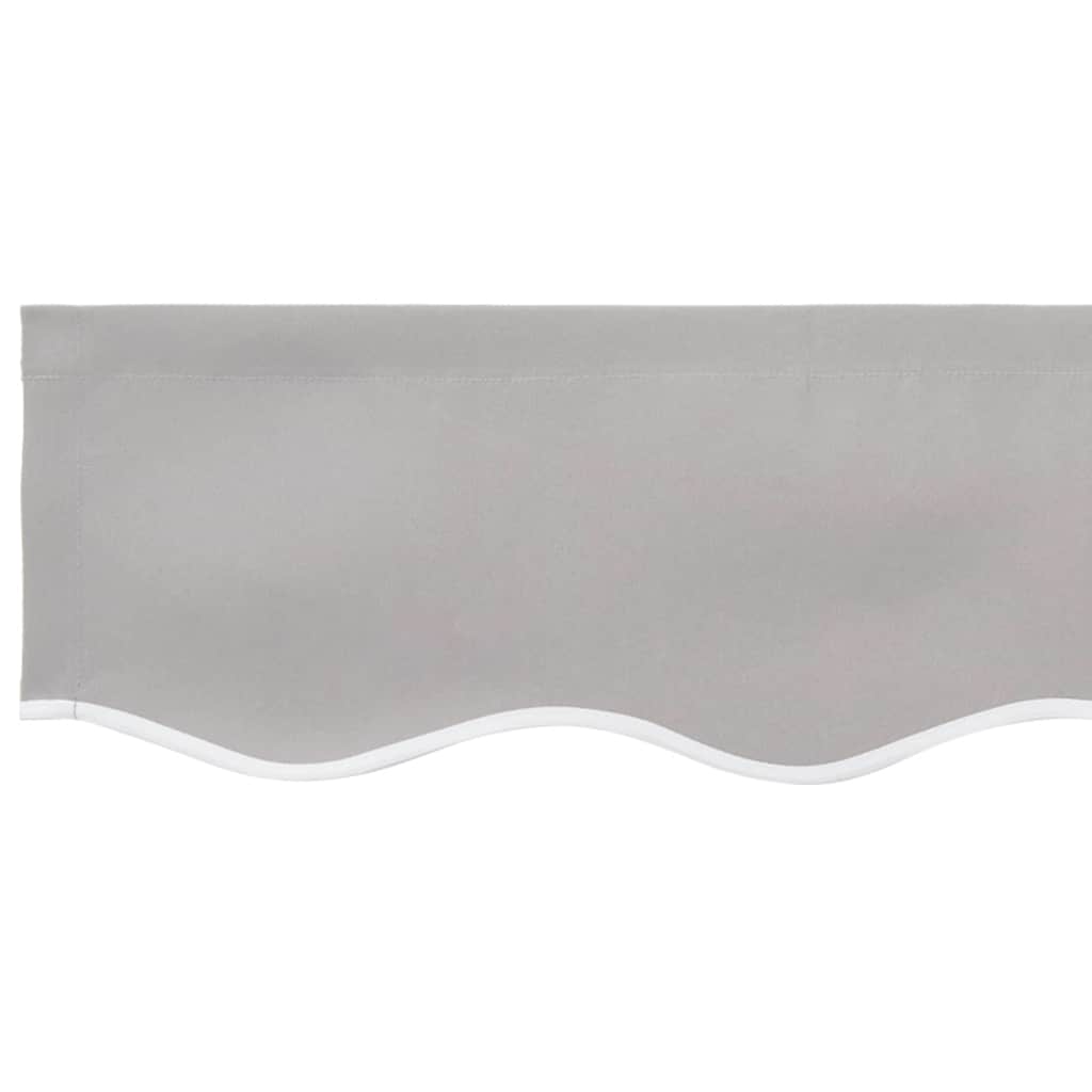 Náhradní látka na markýzu Světle šedá 350 x 250 cm plátno