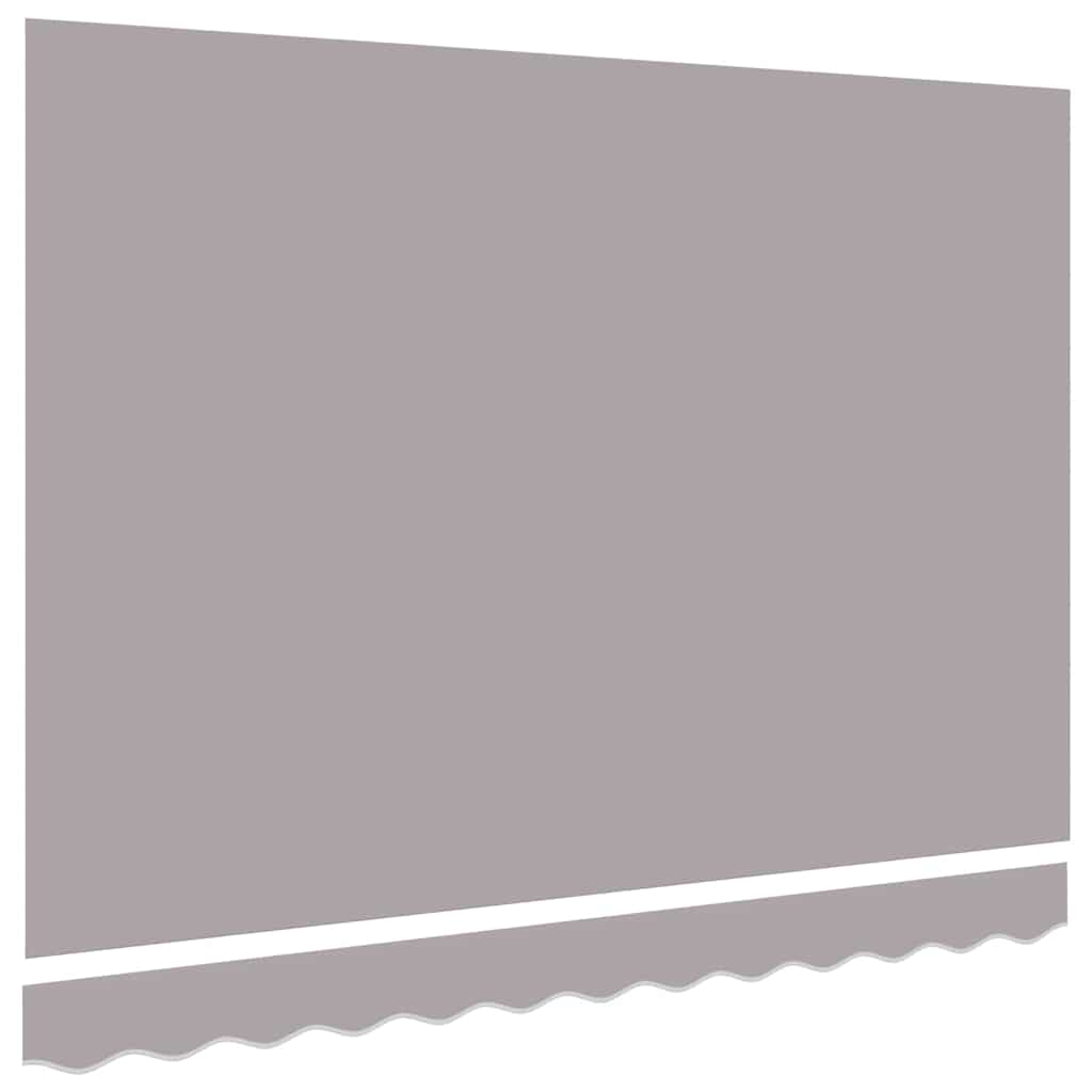 Náhradní látka na markýzu Světle šedá 350 x 250 cm plátno