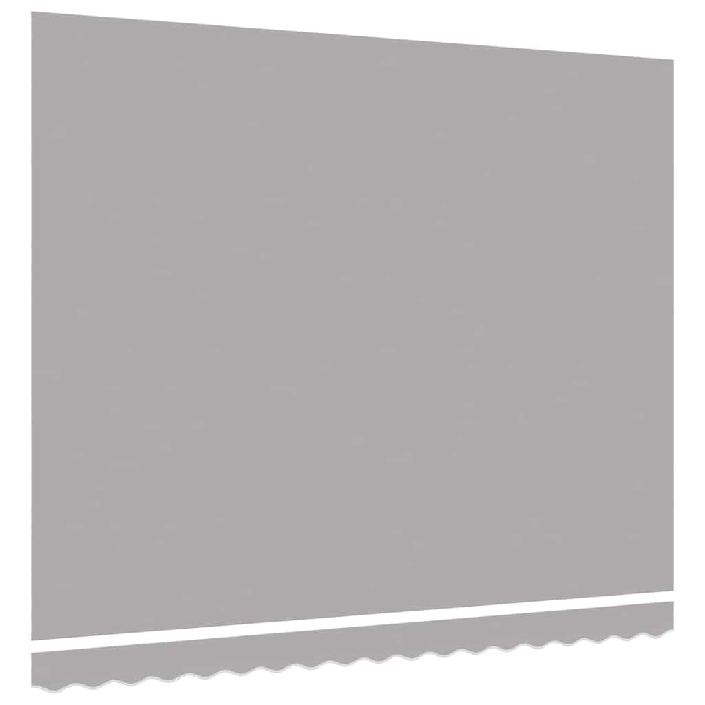 Náhradní látka na markýzu Světle šedá 400 × 350 cm plátno