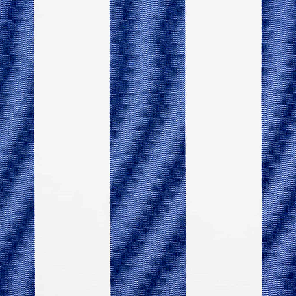 Náhradní látka na markýzu Modro-bílá 10 x 1.6 m textil