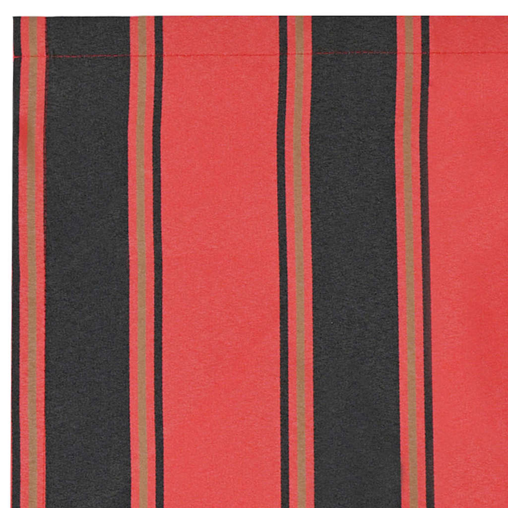 Náhradní látka na markýzu oranžová a černá 10 x 1.6 m textil