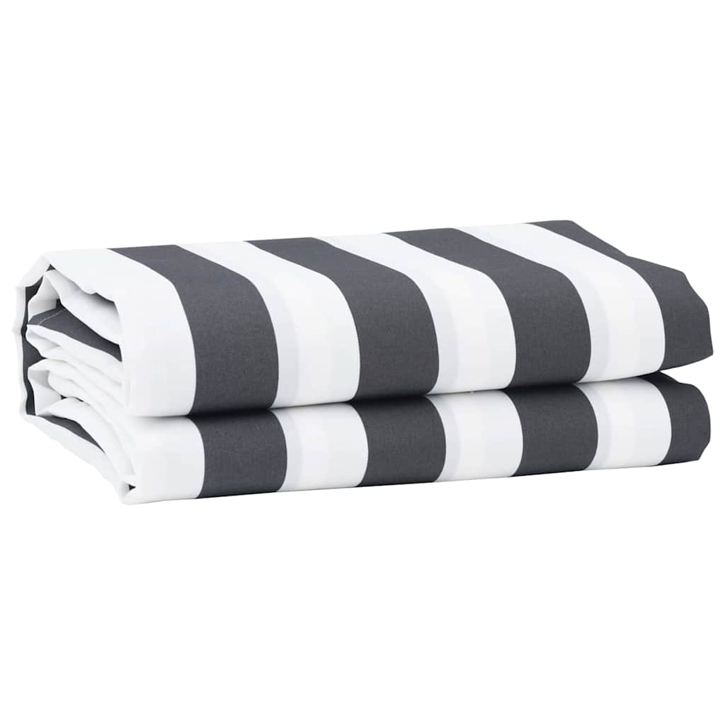 Náhradní látka na markýzu Antracitová a bílá 3 x 2 m textil