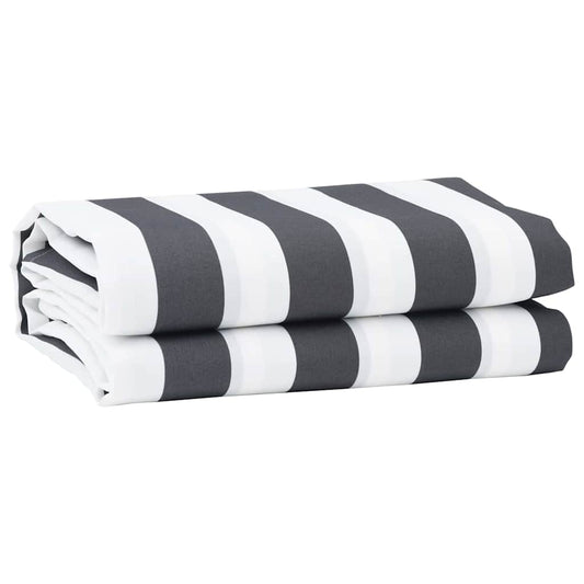 Náhradní látka na markýzu Antracitová a bílá 3 x 2 m textil
