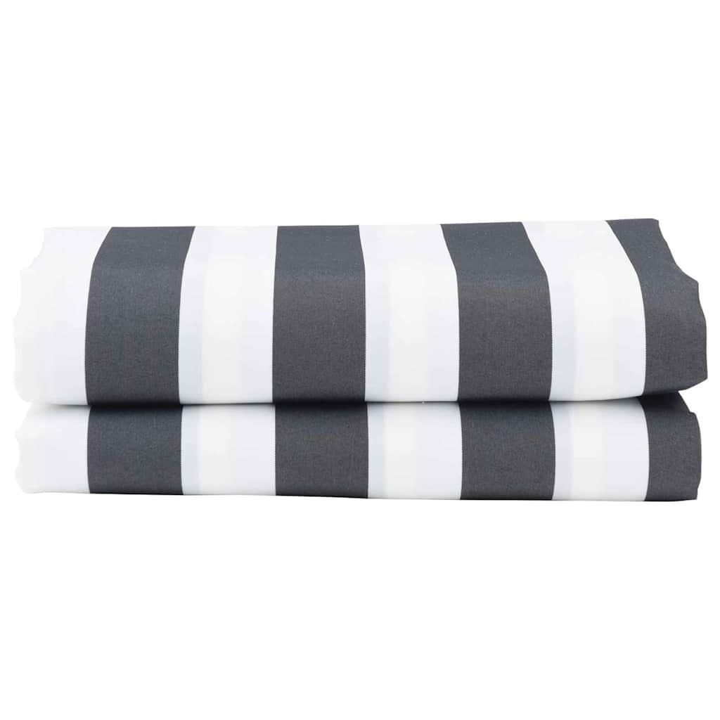 Náhradní látka na markýzu Antracitová a bílá 3 x 2 m textil