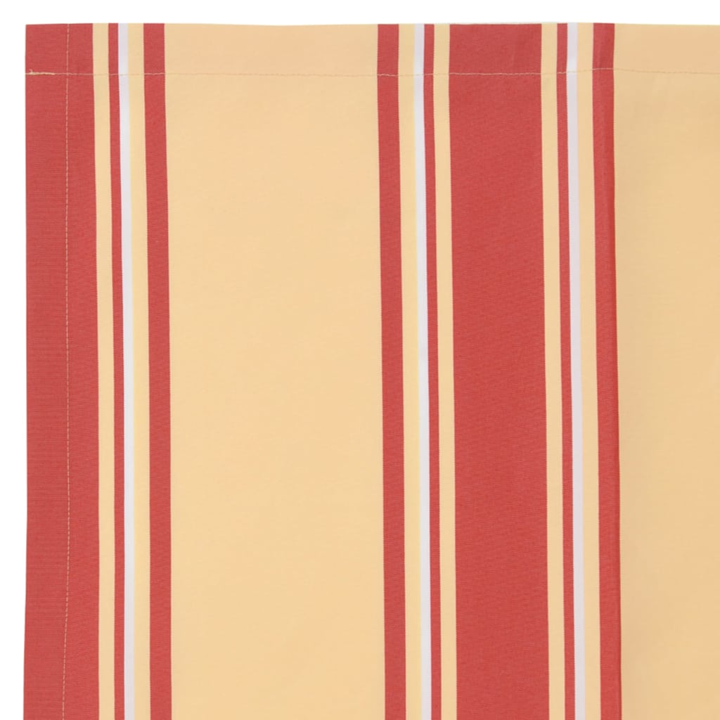 Náhradní látka na markýzu žlutá a oranžová 10 x 1.6 m textil