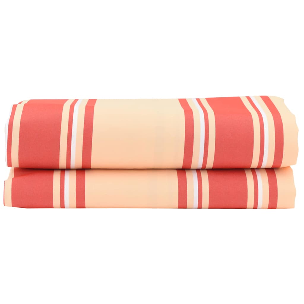 Náhradní látka na markýzu žlutá a oranžová 10 x 1.6 m textil