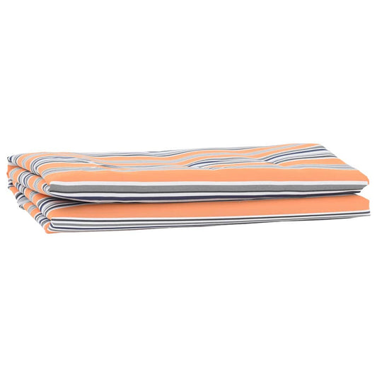 Náhradní látka na markýzu Modrá a oranžová 10 x 1.6 m textil