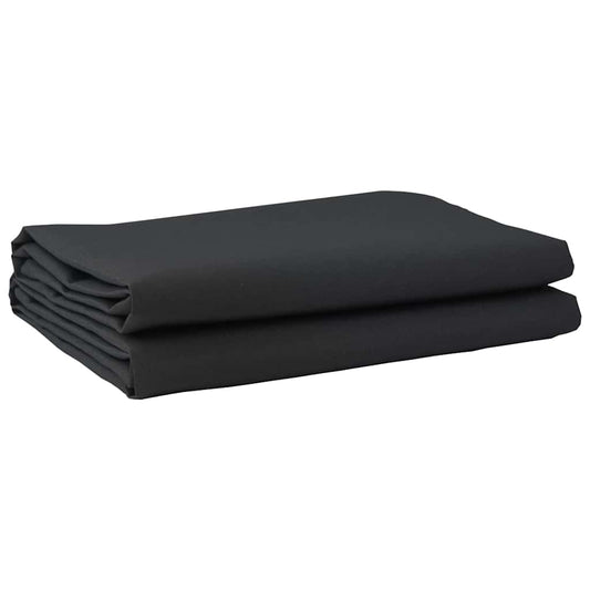 Náhradní látka na markýzu Černá 10 x 1.6 m textil