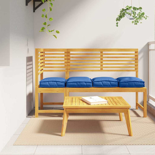Polstr na paletové sedadlo 4 pcs Královská modř 40 x 40 x 8 cm