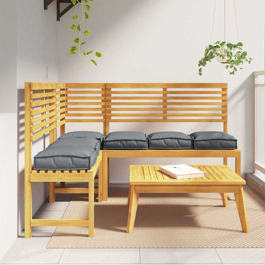 Polstr na paletové sedadlo 6 pcs Antracit 40 x 40 x 8 cm