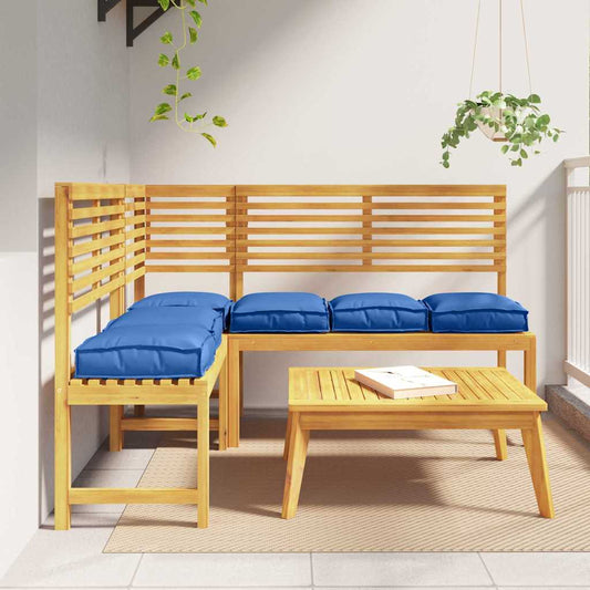 Polstr na paletové sedadlo 6 pcs Královská modř 40 x 40 x 8 cm
