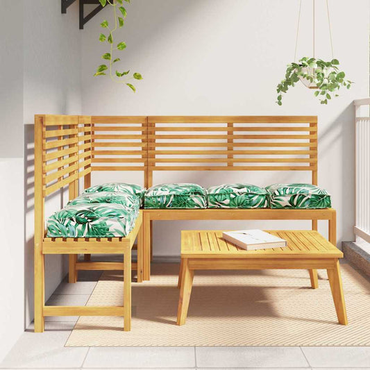 Polstr na paletové sedadlo 6 pcs Vzor listí 40 x 40 x 8 cm