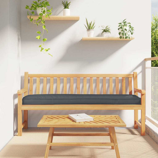 Sada polštářů na paletu 2 pcs Antracit 180 x 40 x 8 cm