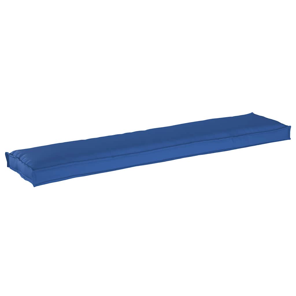 Sada polštářů na paletu 2 pcs Královská modř 180 x 40 x 8 cm