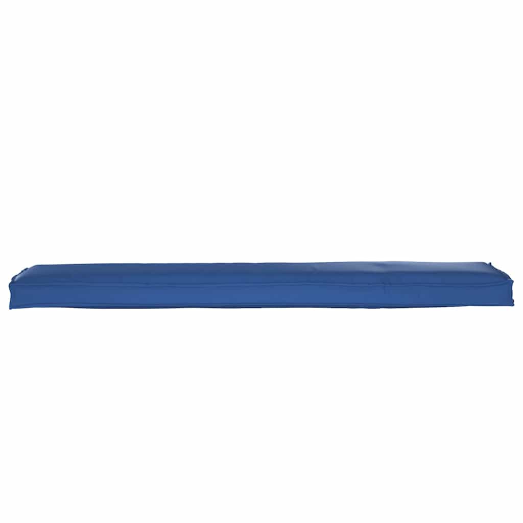 Sada polštářů na paletu 2 pcs Královská modř 180 x 40 x 8 cm