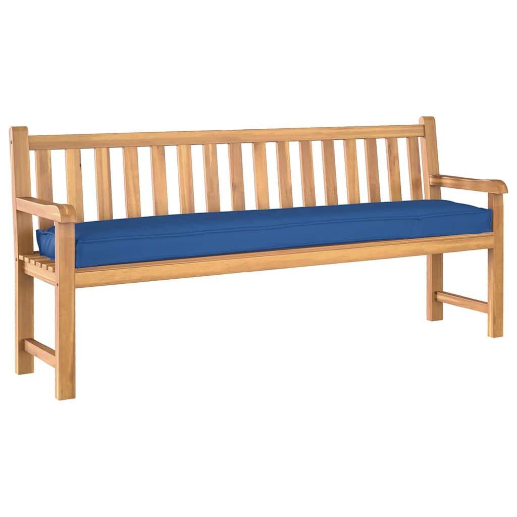 Sada polštářů na paletu 2 pcs Královská modř 180 x 40 x 8 cm