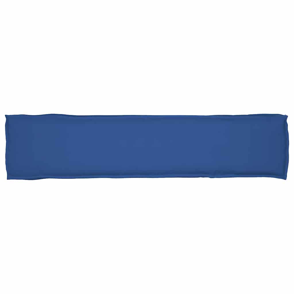 Sada polštářů na paletu 2 pcs Královská modř 180 x 40 x 8 cm