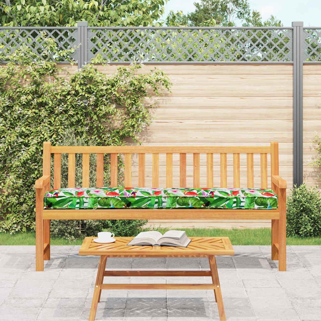 Sada polštářů na paletu 2 pcs Tropická džungle 180 x 40 x 8 cm