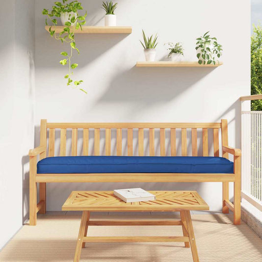 Sada polštářů na paletu 2 pcs Královská modř 200 x 40 x 8 cm