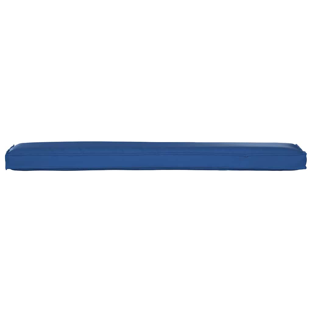 Sada polštářů na paletu 2 pcs Královská modř 200 x 40 x 8 cm