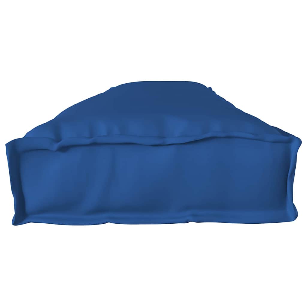 Sada polštářů na paletu 2 pcs Královská modř 200 x 40 x 8 cm