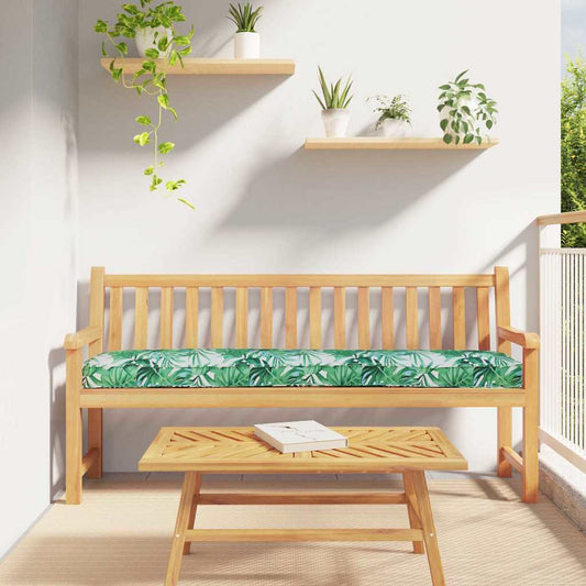 Sada polštářů na paletu 2 pcs Vzor listí 200 x 40 x 8 cm