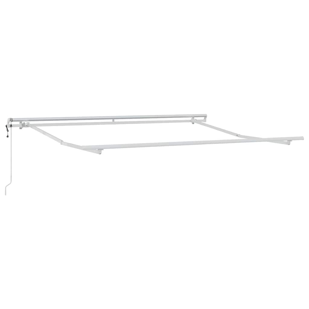 Budsorovatelné zastřešení 350 x 250 cm Zelená a žlutá