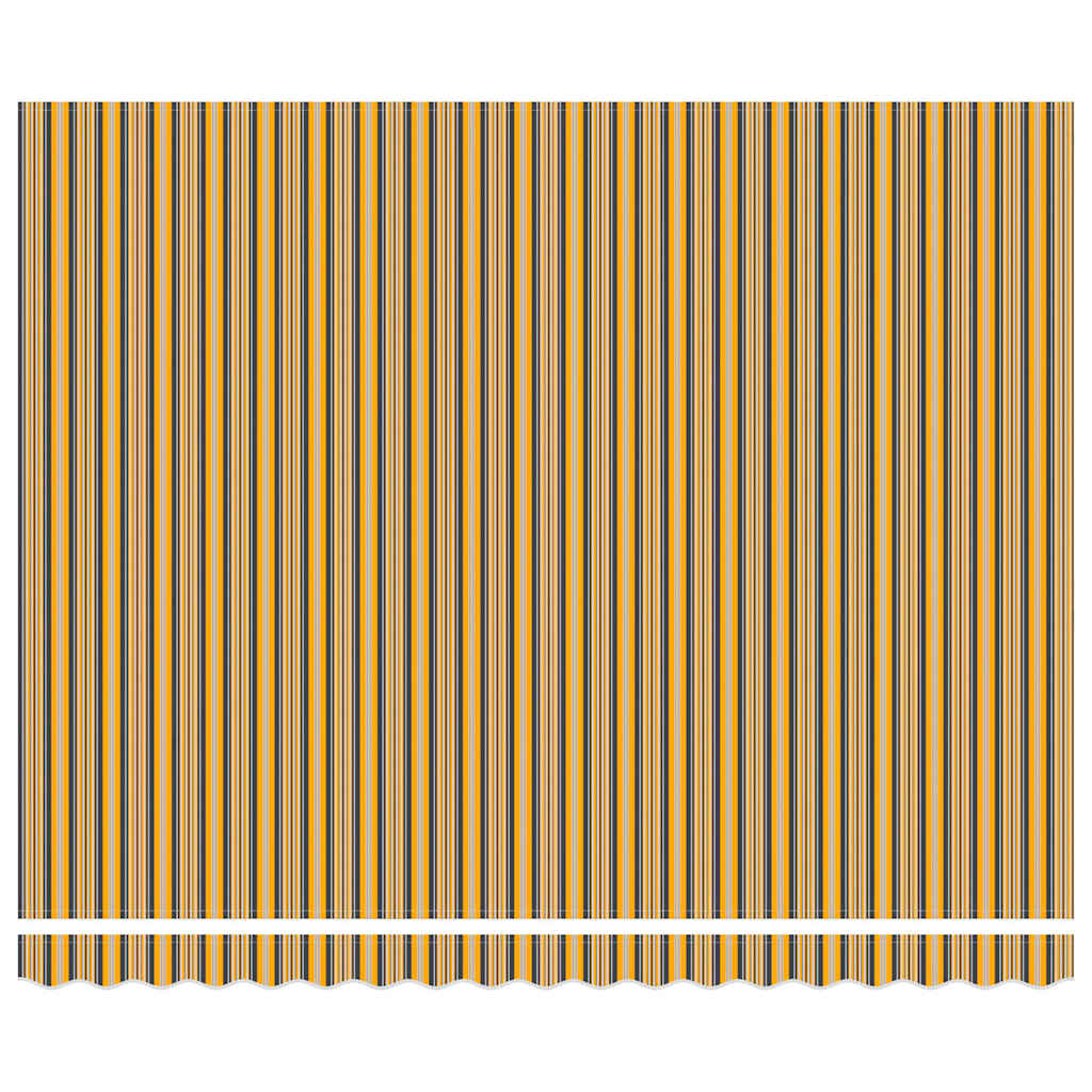 Budsorovatelné zastřešení Vícebarevný 400 × 350 cm textil