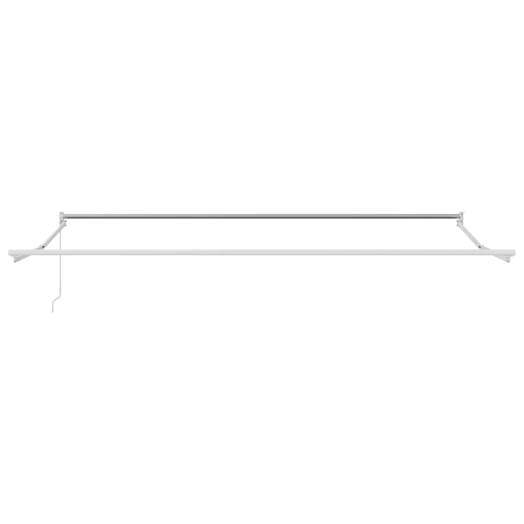 Budsorovatelné zastřešení Oranžová a hnědá 500 × 300 cm
