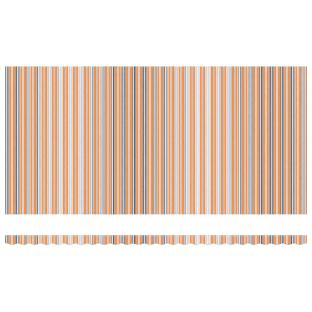 Budsorovatelné zastřešení Vícebarevný 600 × 300 cm textil