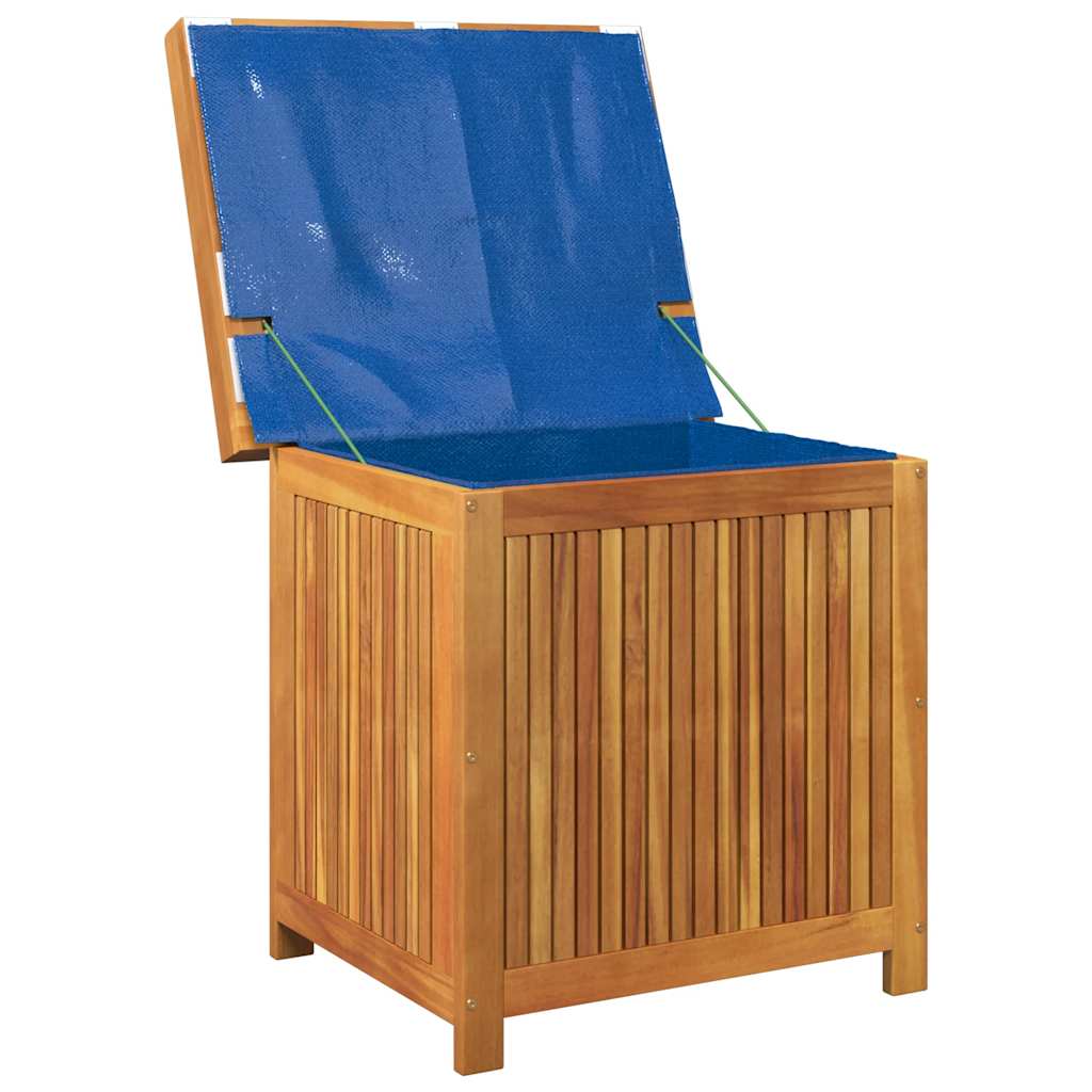 Venkovní box na polštáře 60x50x61 cm Masivní dřevo Akácie