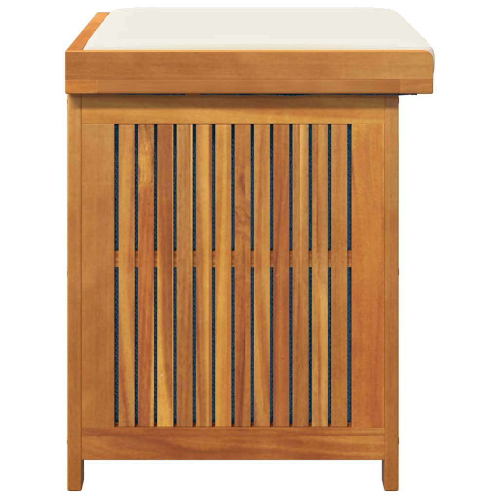 Venkovní box na polštáře 60x50x61 cm Masivní dřevo Akácie