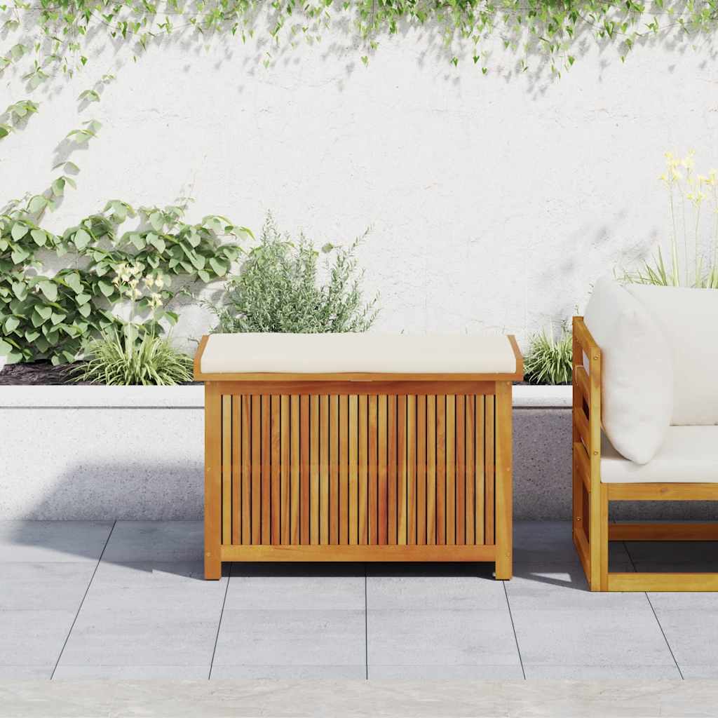Outdoor Cushion Box 90x50x60,5 cm Masivní dřevo akácie