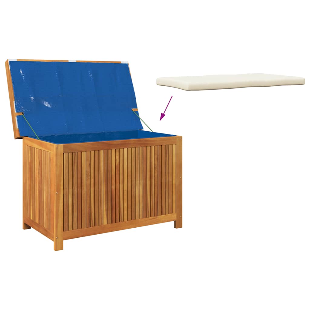 Outdoor Cushion Box 90x50x60,5 cm Masivní dřevo akácie
