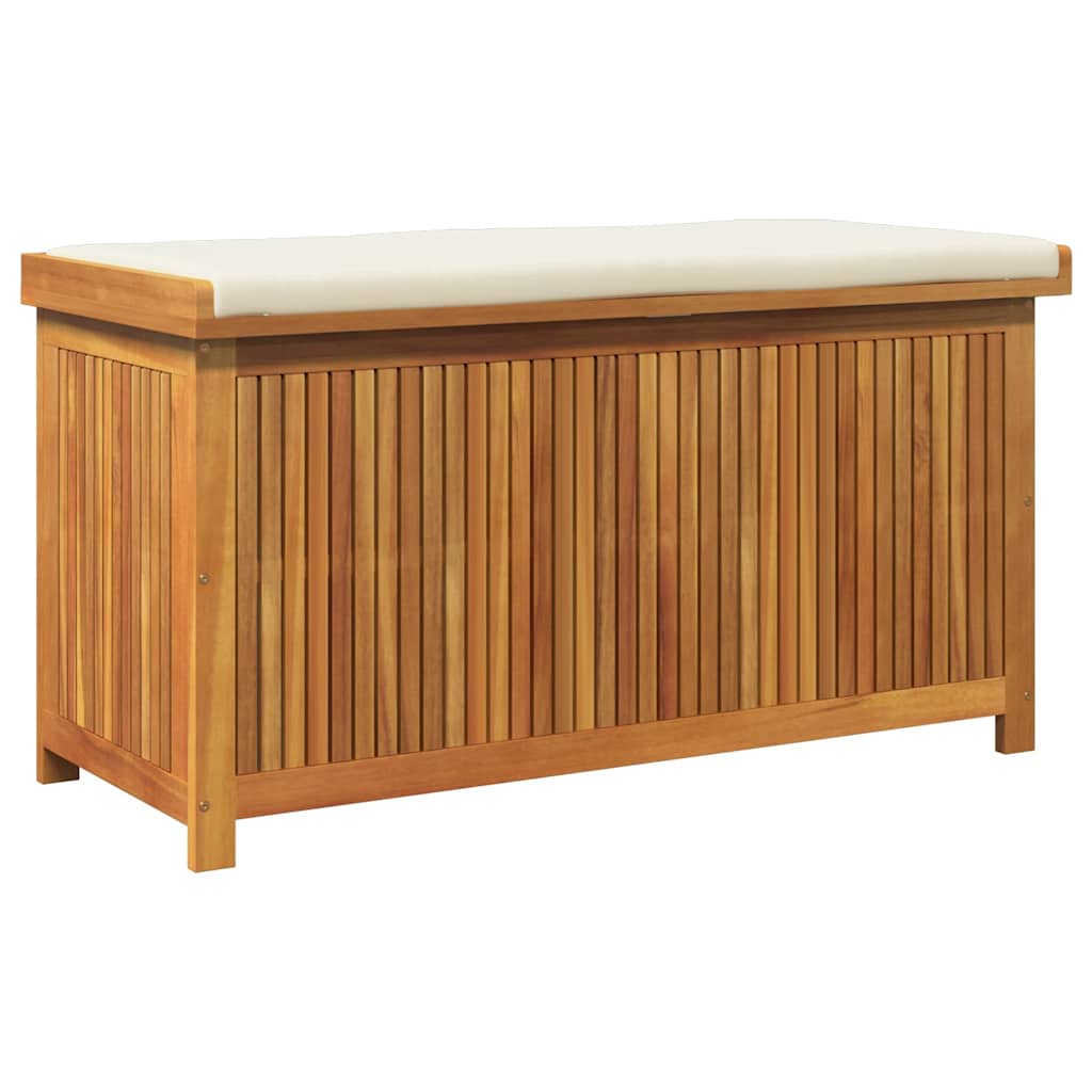 Venkovní box na polštáře 113x50x60,5 cm Masivní dřevo akácie