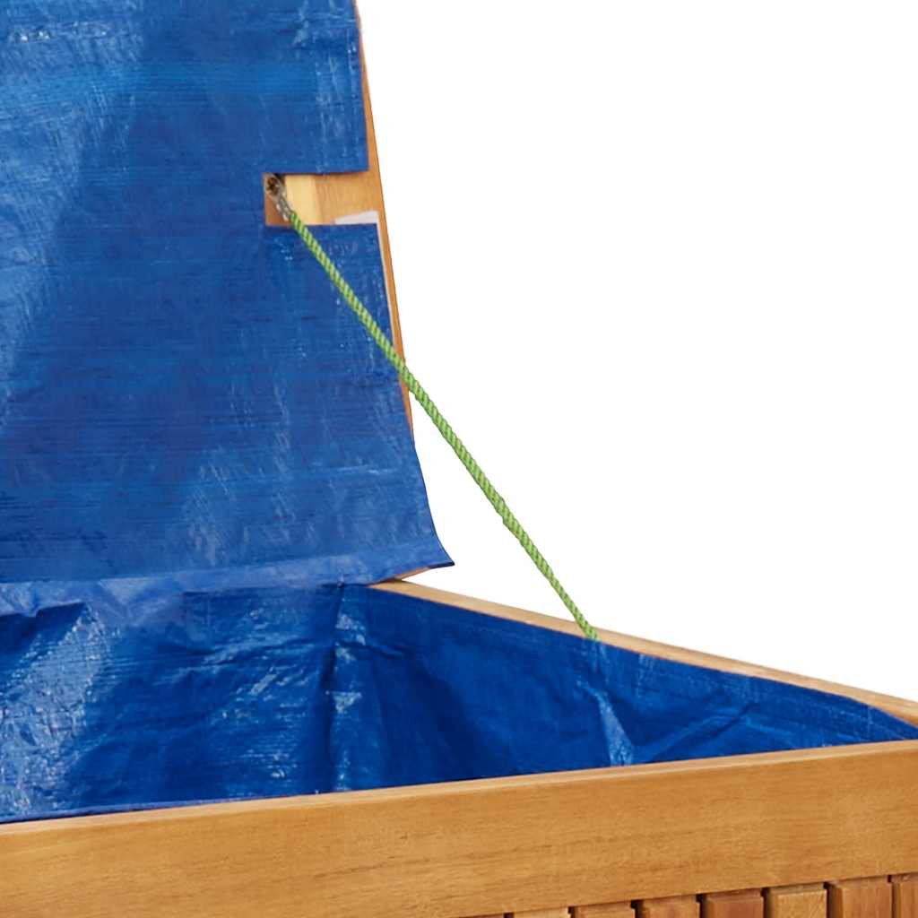 Venkovní box na polštáře 113x50x60,5 cm Masivní dřevo akácie