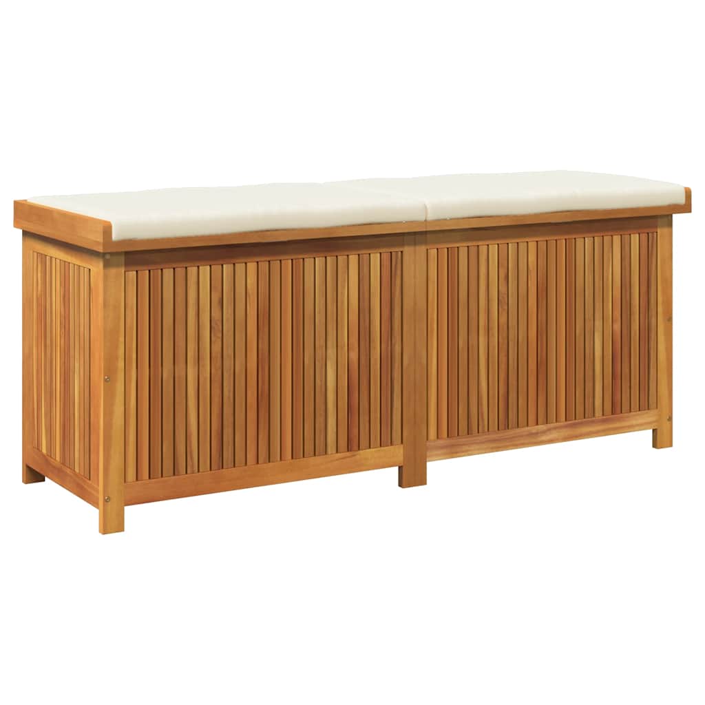 Venkovní box na polštáře 150x50x60,5 cm masivní dřevo akácie