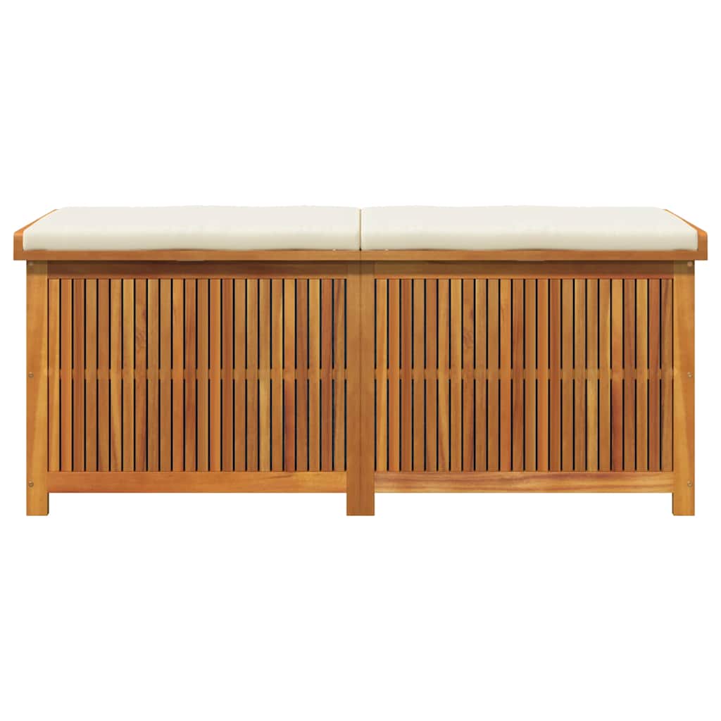 Venkovní box na polštáře 150x50x60,5 cm masivní dřevo akácie