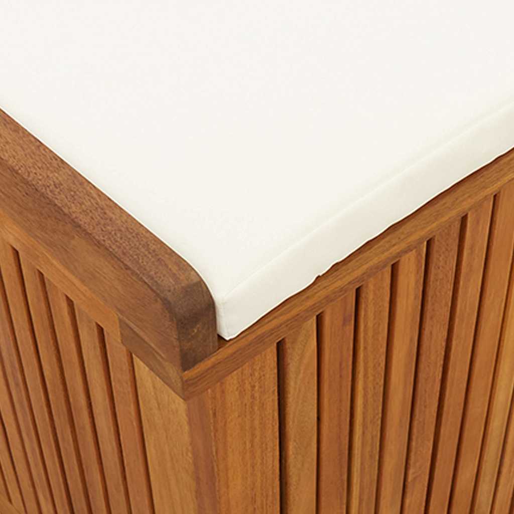 Venkovní box na polštáře 150x50x60,5 cm masivní dřevo akácie