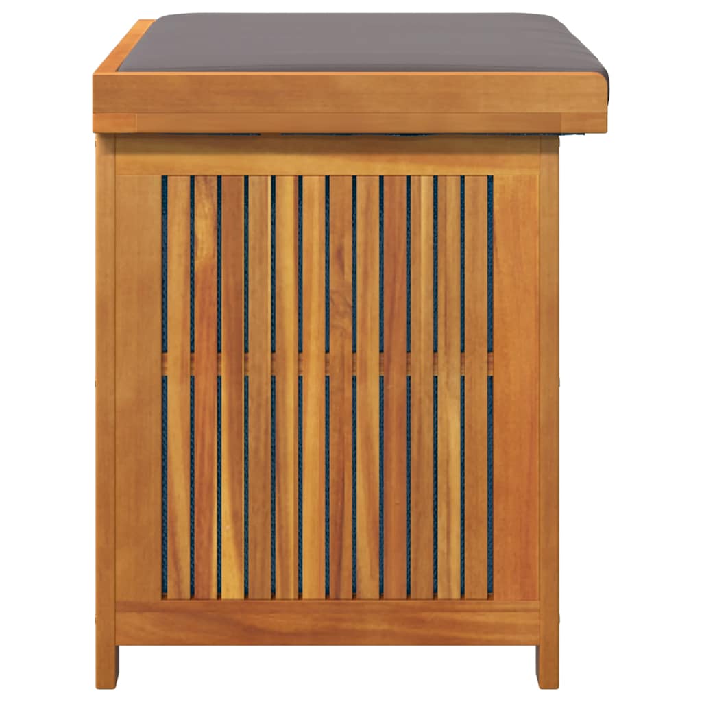 Venkovní box na polštáře 60x50x61 cm Masivní dřevo Akácie