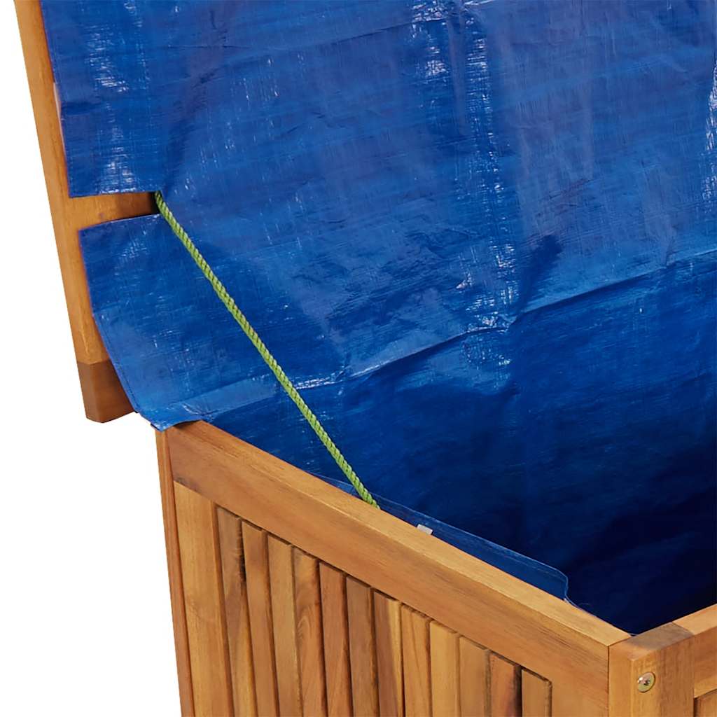Venkovní box na polštáře 60x50x61 cm Masivní dřevo Akácie