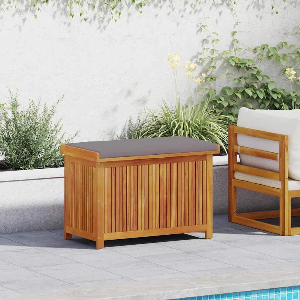 Outdoor Cushion Box 90x50x60,5 cm Masivní dřevo akácie