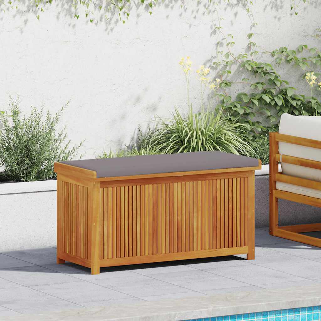 Venkovní box na polštáře 113x50x60,5 cm Masivní dřevo akácie