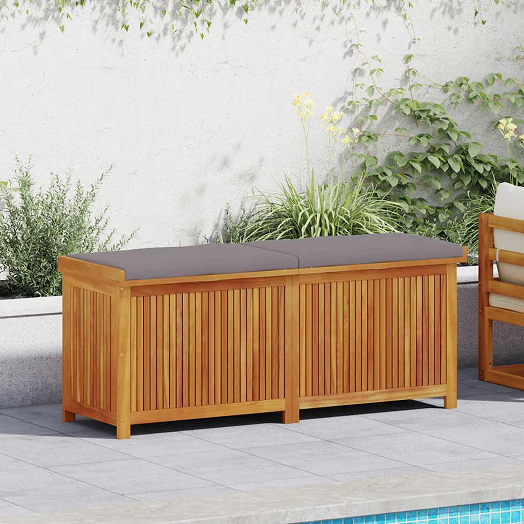 Venkovní box na polštáře 150x50x60,5 cm masivní dřevo akácie