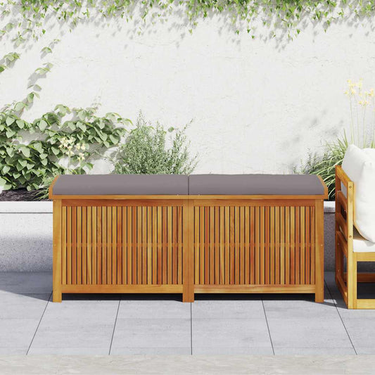 Venkovní box na polštáře 150x50x60,5 cm masivní dřevo akácie