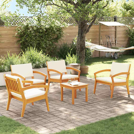 Bistro souprava 5 pcs Hnědá 45 x 45 x 38cm