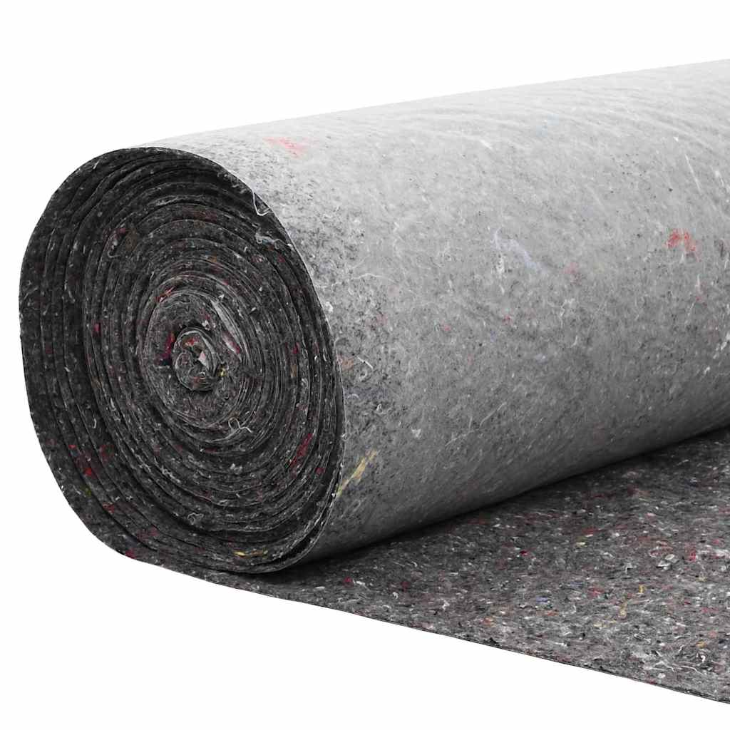 Fleece pro bazén Šedá 1 x 25 m Polyester a bavlna