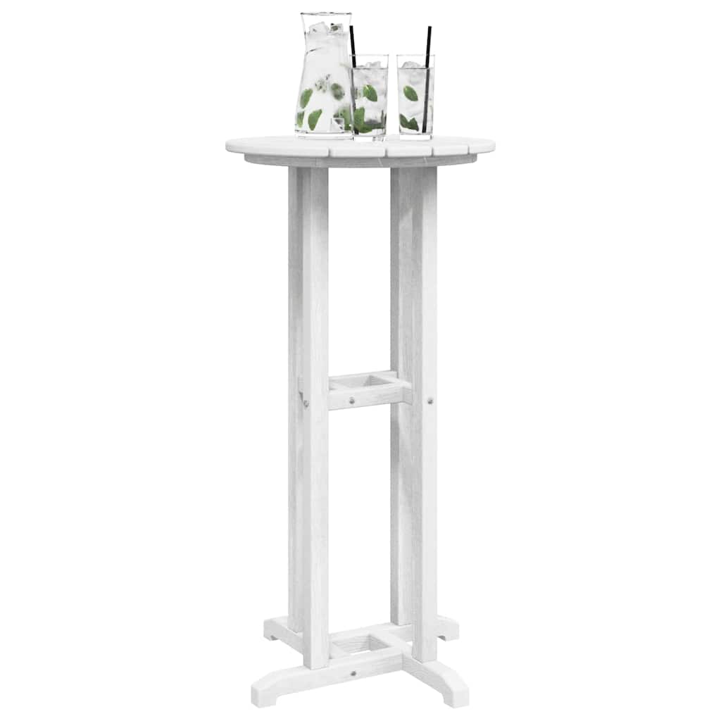 Barový stůl Bílá 55 x 55 x 107 cm HDPE
